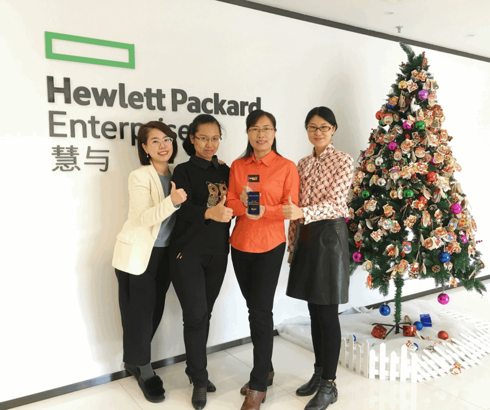 Hewlett Packard Enterprise company